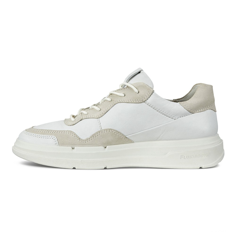 ECCO Womens Sneakers White - Soft X - KZL-724305